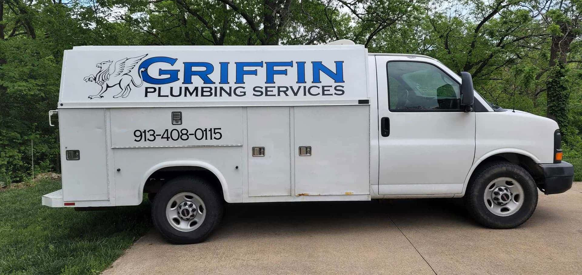 Griffin Plumbing Services Vehicle Banner Image